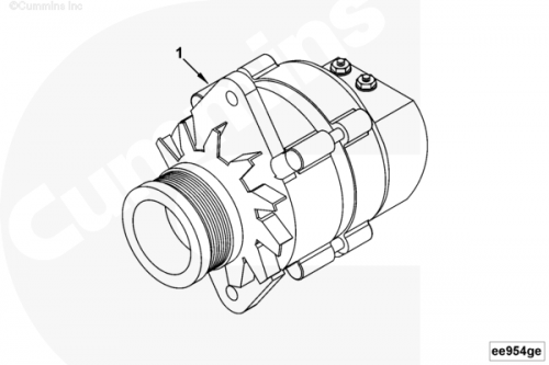 Генератор для двигателя Cummins 6BT / EQB