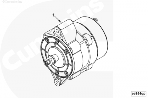 Генератор для двигателя Cummins 6BT / EQB