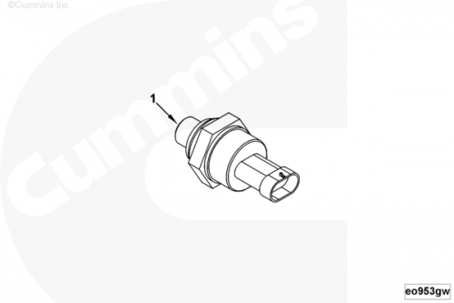 Датчик давления масла для двигателя Cummins 6BT / EQB