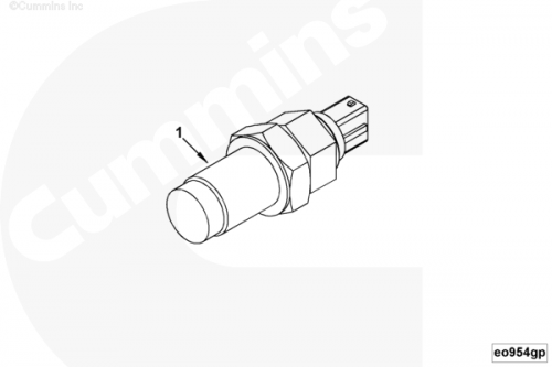 Датчик скорости для двигателя Cummins 6BT / EQB