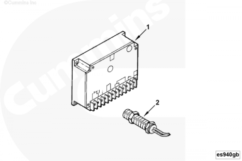 Модуль управления для двигателя Cummins 6BT / EQB