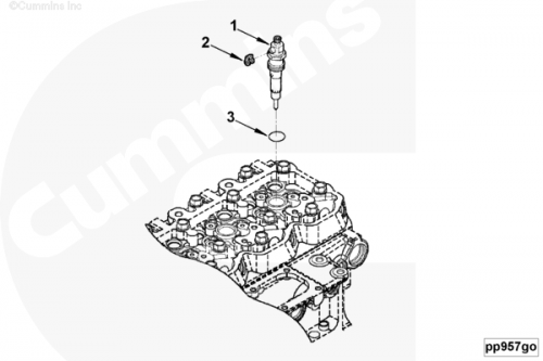 Форсунка для двигателя Cummins 6BT / EQB