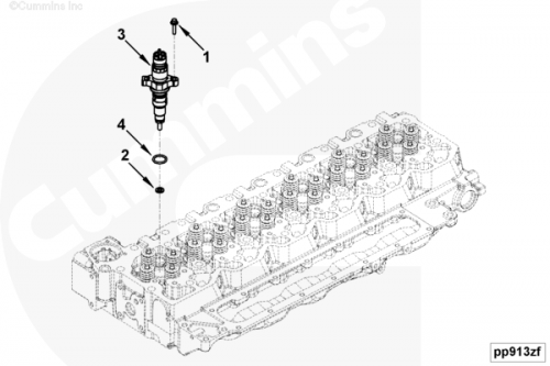 Форсунка для двигателя Cummins 6ISBe 5.9L