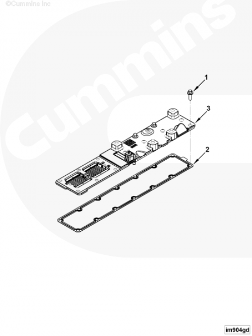 Впускной коллектор для двигателя Cummins 6ISBe 6.7L