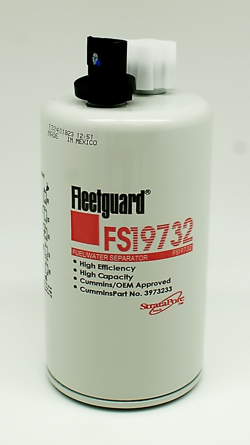 Фильтр топливный с датчиком Fleetguard FS19732 для двигателя Cummins QSB 6.7L