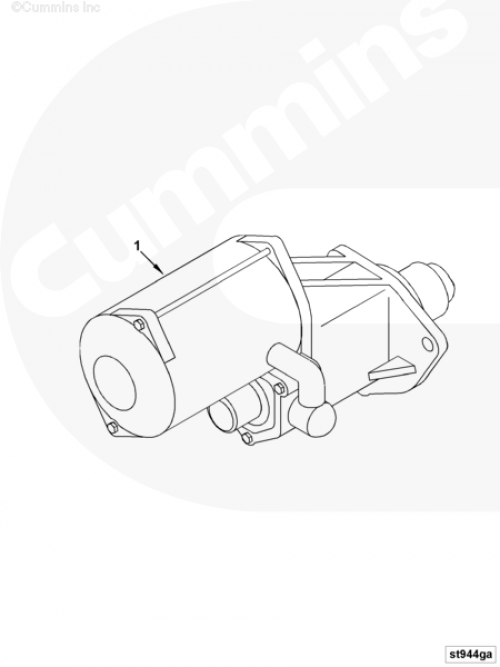 Стартер для двигателя Cummins 6CT