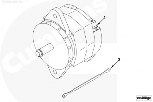 Провод генератора для двигателя Cummins L10