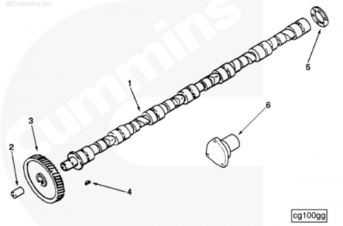 Шестерня распредвала для двигателя Cummins NTA 855