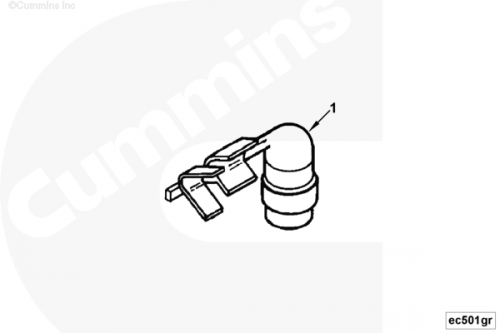 Зажим электрический для двигателя Cummins NTA 855