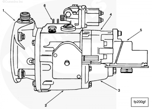 Корпус ТНВД для двигателя Cummins NTA 855