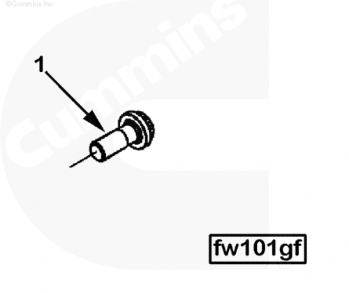 Болт крепления маховика для двигателя Cummins QSX 15