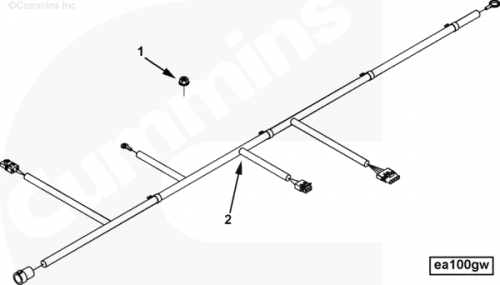 Жгут проводов для двигателя Cummins QSX 15