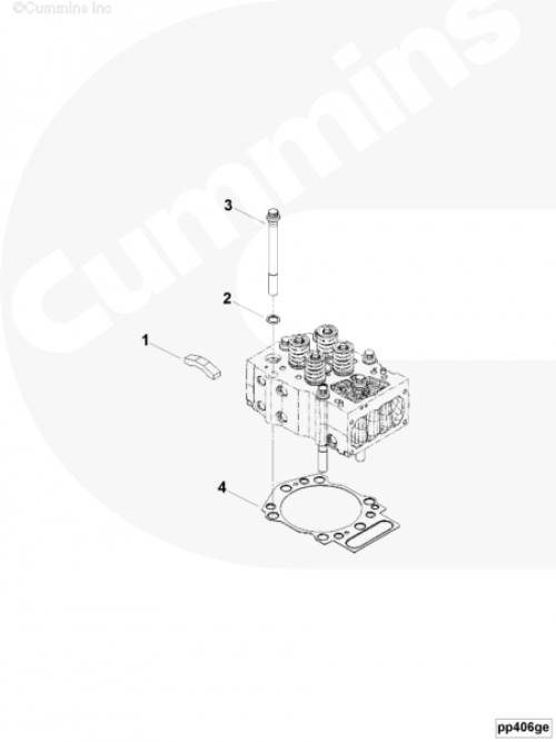 Траверс коромысла для двигателя Cummins KTA19