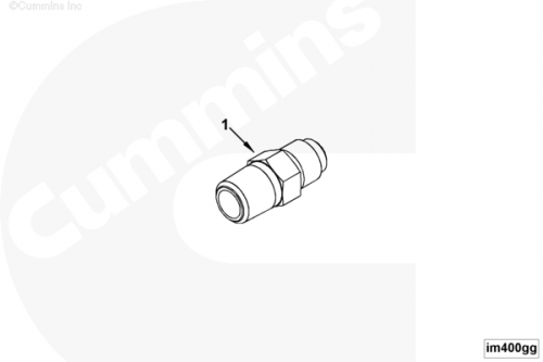 Фитинг ГБЦ для двигателя Cummins KTA19