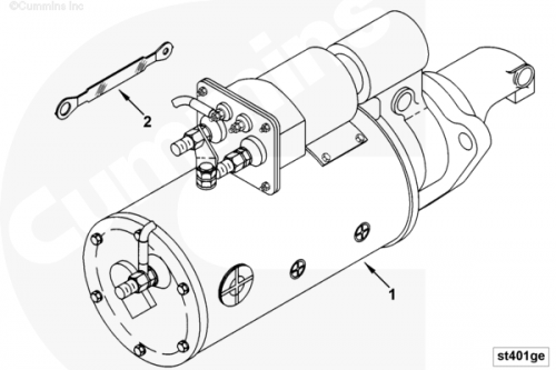 Стартер для двигателя Cummins KTA19
