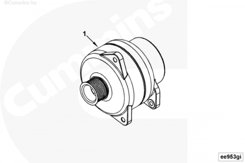 Генератор для двигателя Cummins QSF2.8L