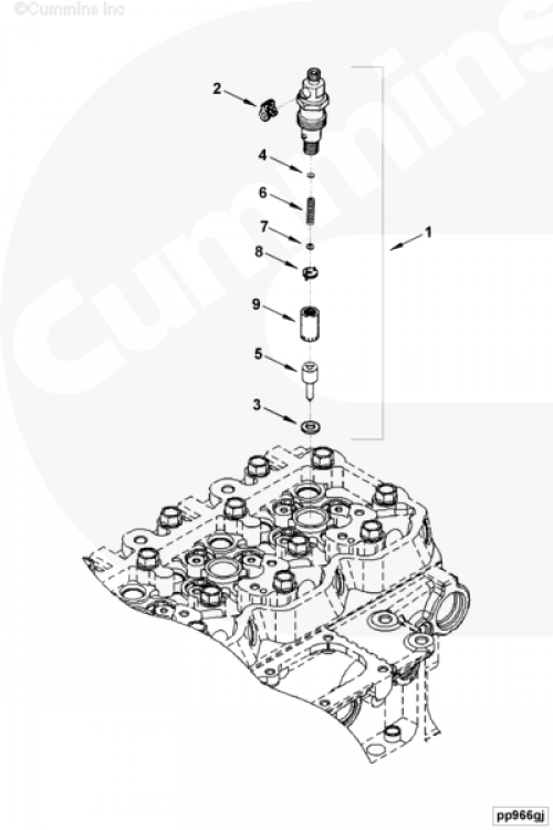 Форсунка для двигателя Cummins 4BT / EQB
