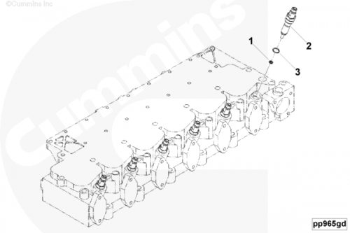 Форсунка для двигателя Cummins 4BT / EQB